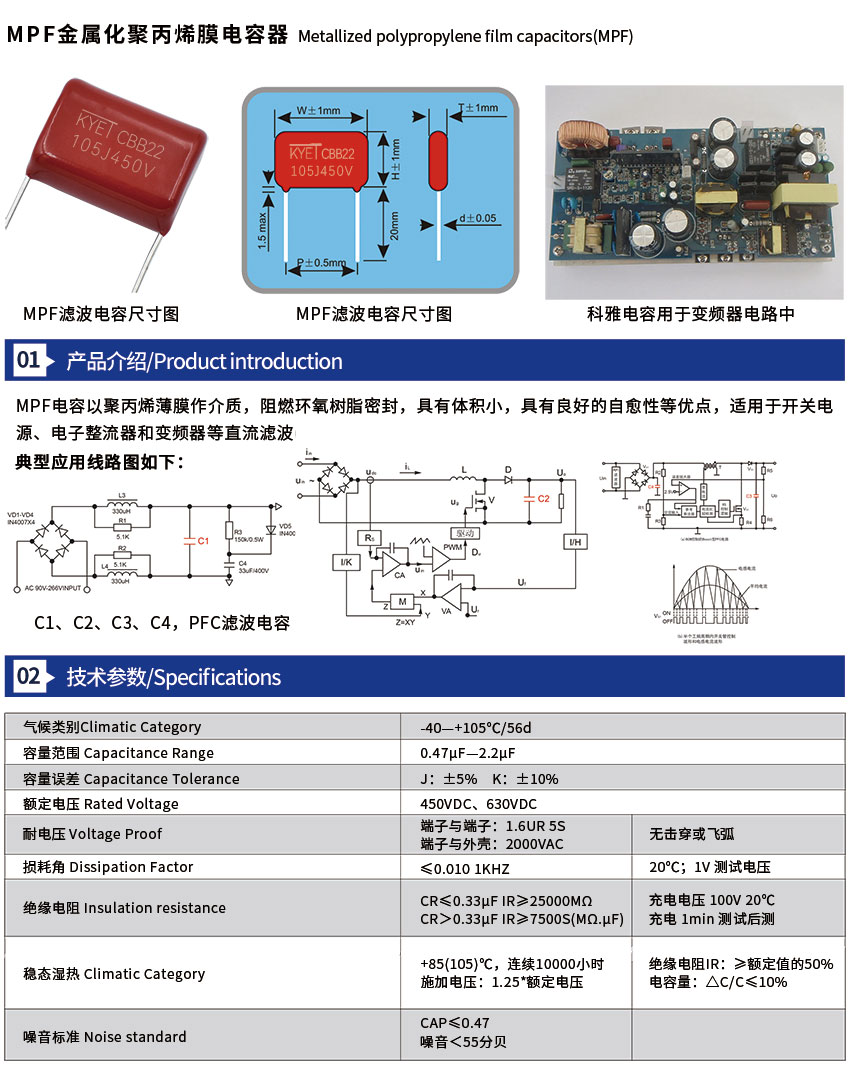 mpf電容器介紹